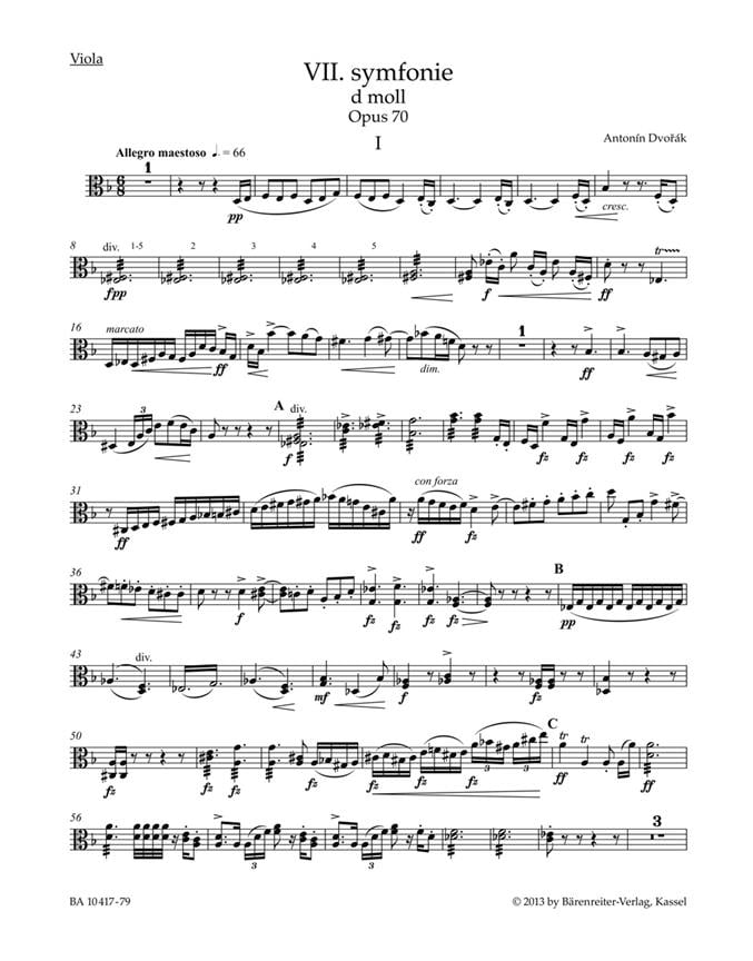 Symphony in D Minor No. 7 Op. 70